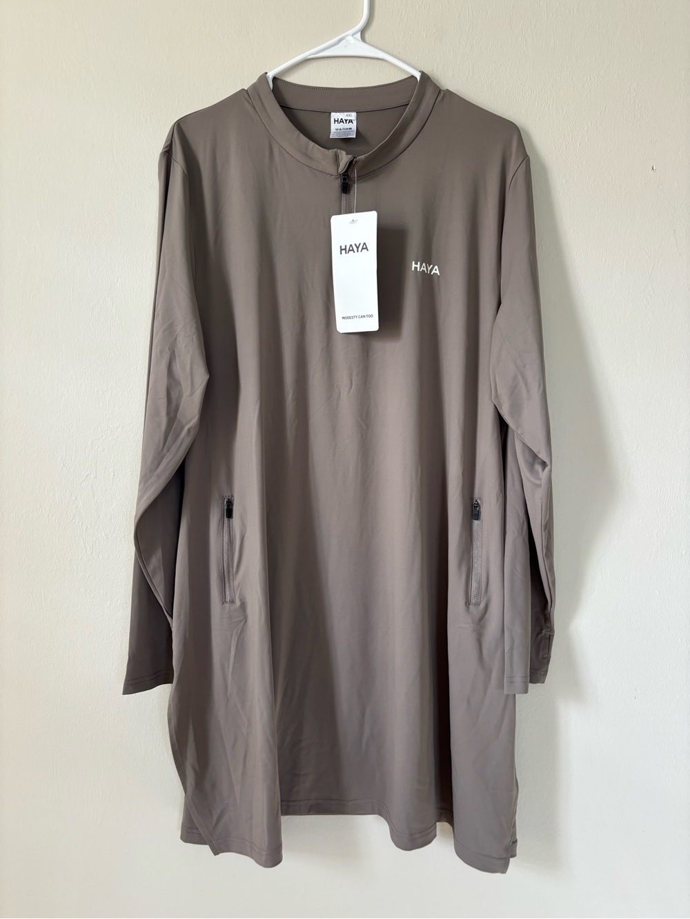 Women’s Haya Essential Training Top Coffee Brown Size XXL NEW